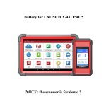 Battery Replacement for LAUNCH X431 PRO5 Tablet